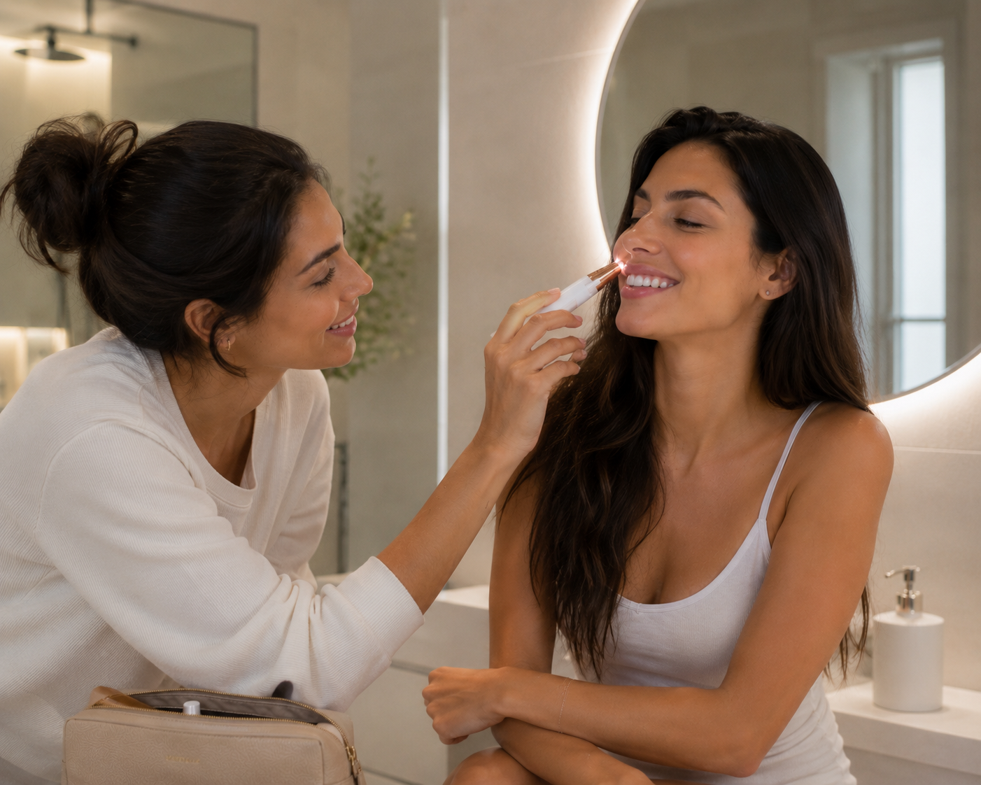 Depiladora facial de precisión indolora RECARGABLE